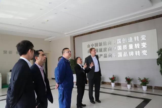 路博润CPI公司总裁一行来best365官方网站参观交流